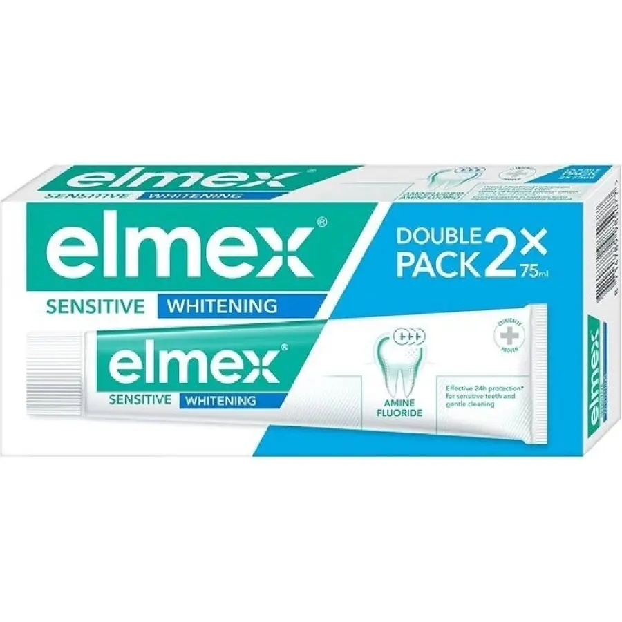 12721-elmex senstitive whitening pasta duo 2x75ml